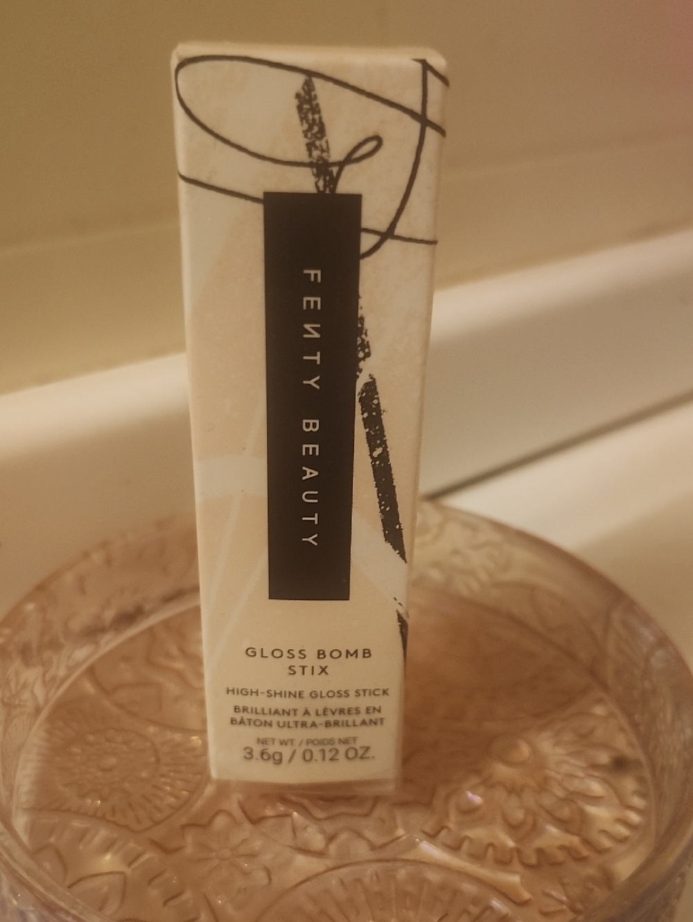 Fenty Beauty Gloss Bomb Stix — White Cream Packaging